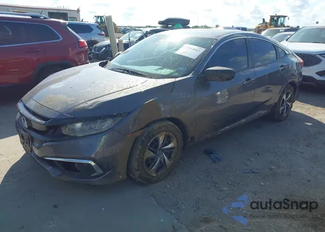 2019 Honda Civic Lx из США, поврежденный, VIN 2HGFC2F64KH543490